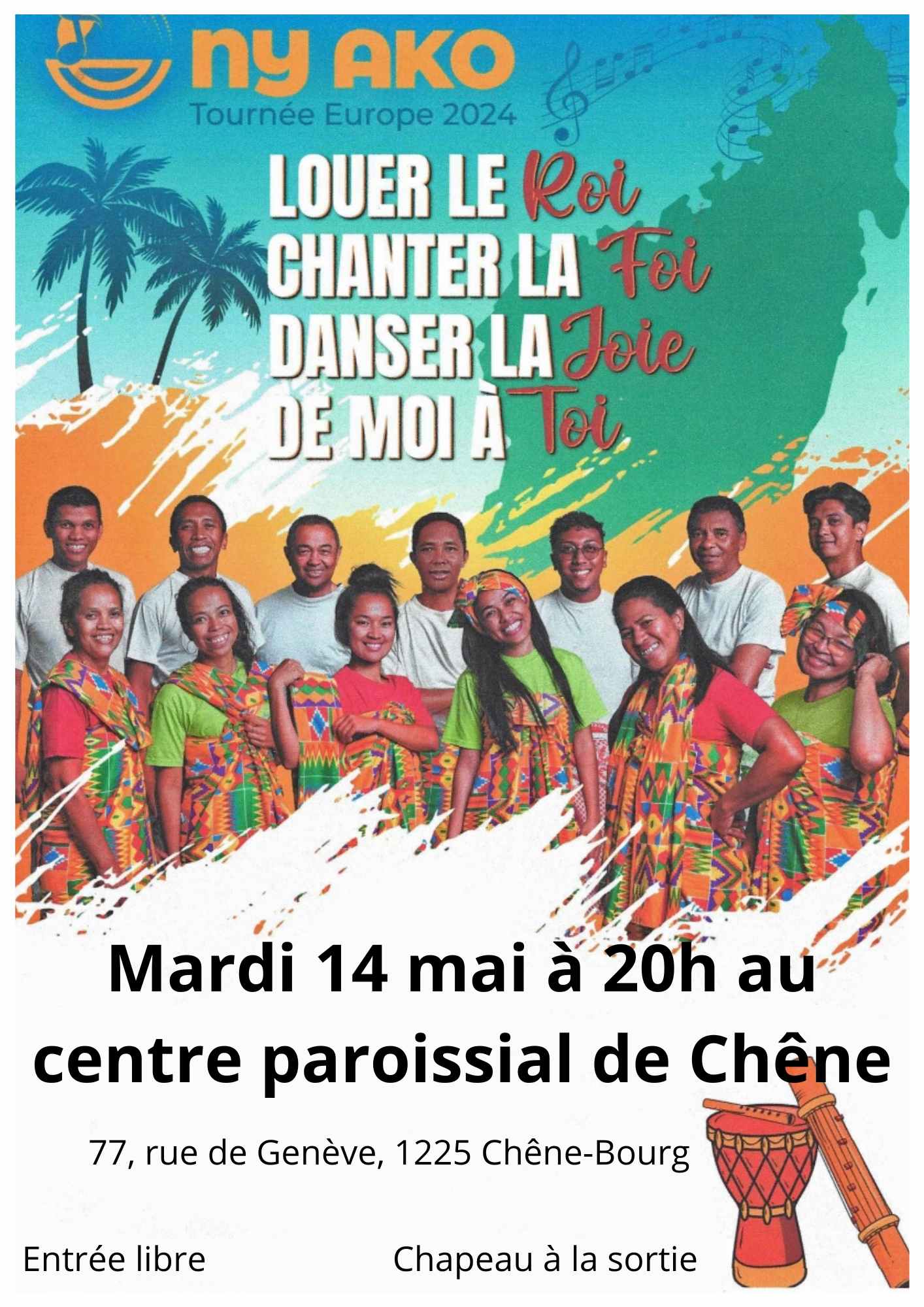 Spectacle de Madagascar - Paroisse de Chêne